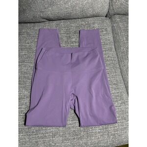 Savvi Purple‎ Leggings High Waist Athletic Workout Pants Womens